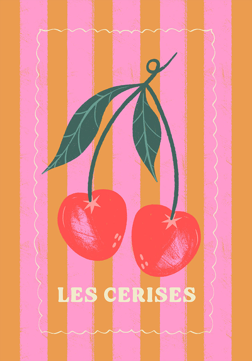 Les Cerises-Plakat