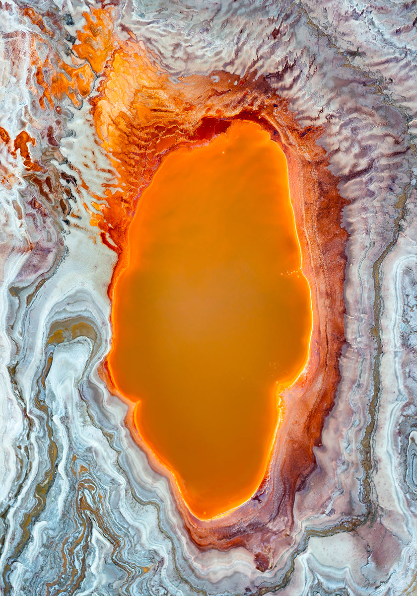 Das goldene Seeplakat