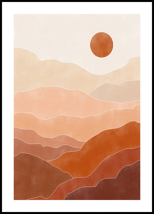 Sonnenaufgang in der Wüste