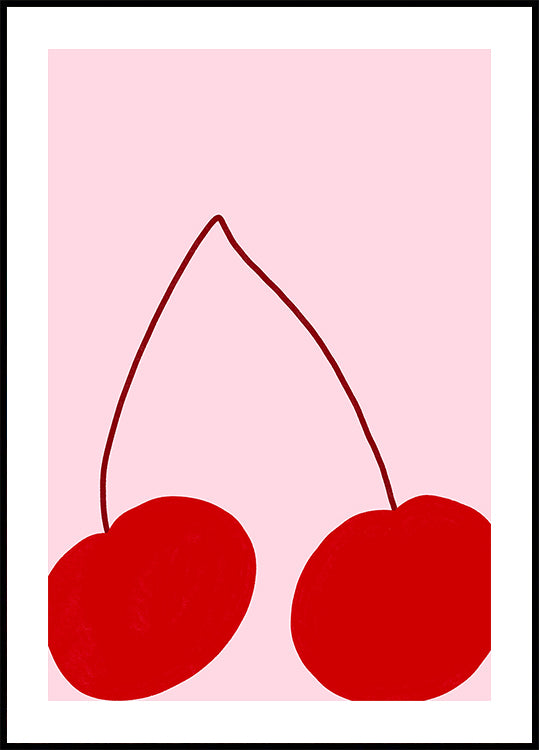 Cherry Duo Delight Poster