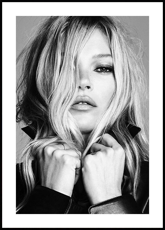 Kate moss style plakat - Posterbox.dk