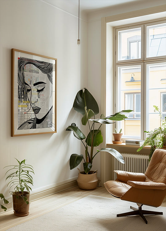 Papiermädchen-Poster