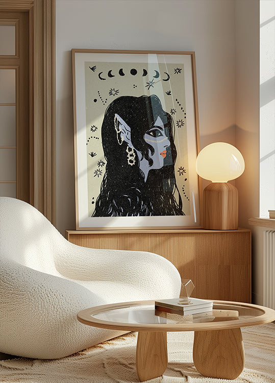 Porträt einer Meerjungfrau