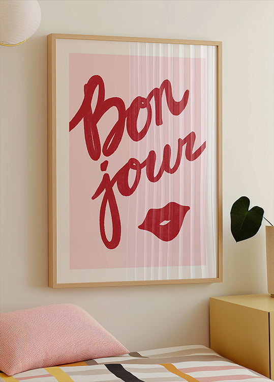 Bonjour-Kuss-Poster