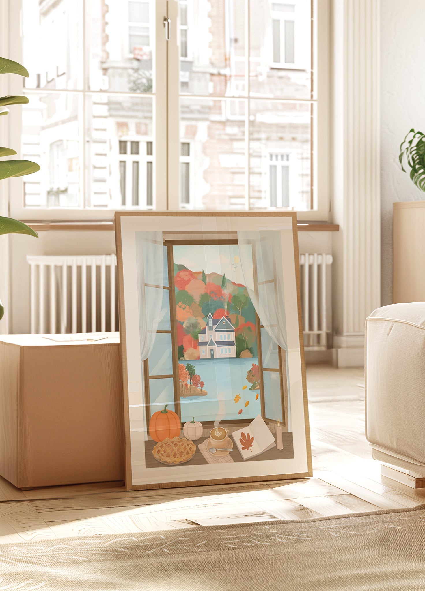 Herbst-Cottage-Poster