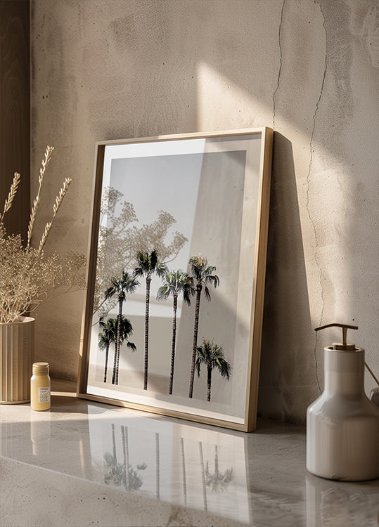Poster mit Palmen 5