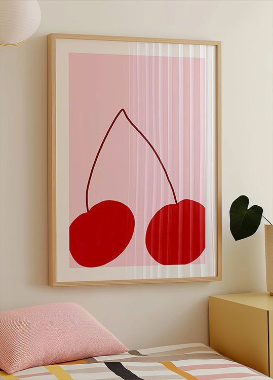 Cherry Duo Delight Poster