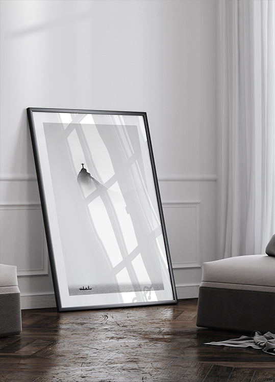 Cristo im Nebel Poster