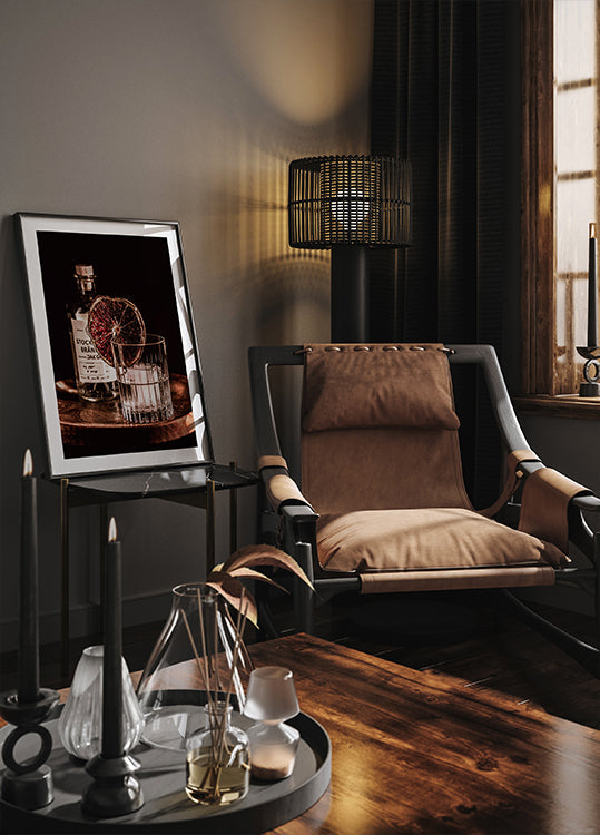 Das Sipping Gin Poster