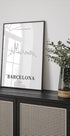 Barcelona - Skyline (NEW) - Posterbox