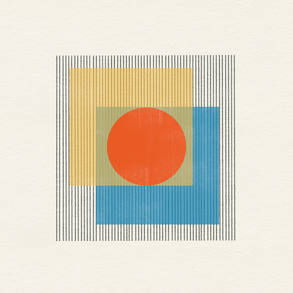 Geometrisches Harmonie-Poster