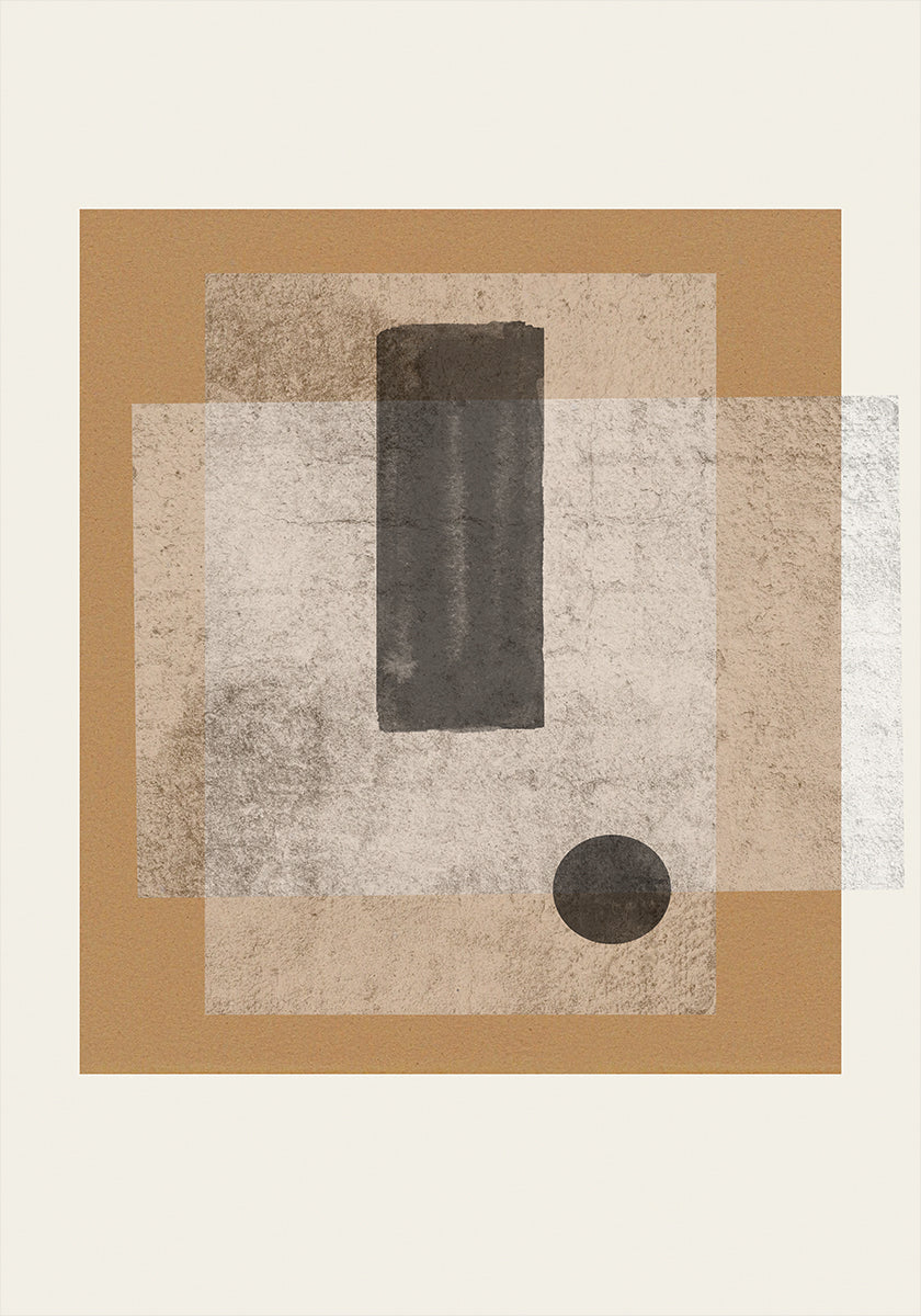Geometric Harmony Poster - Posterbox