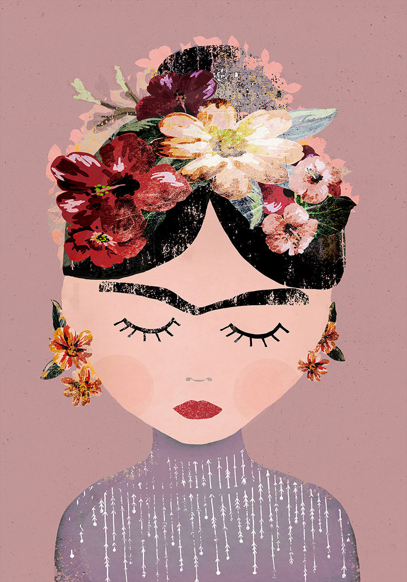 Blumen-Serenity-Poster