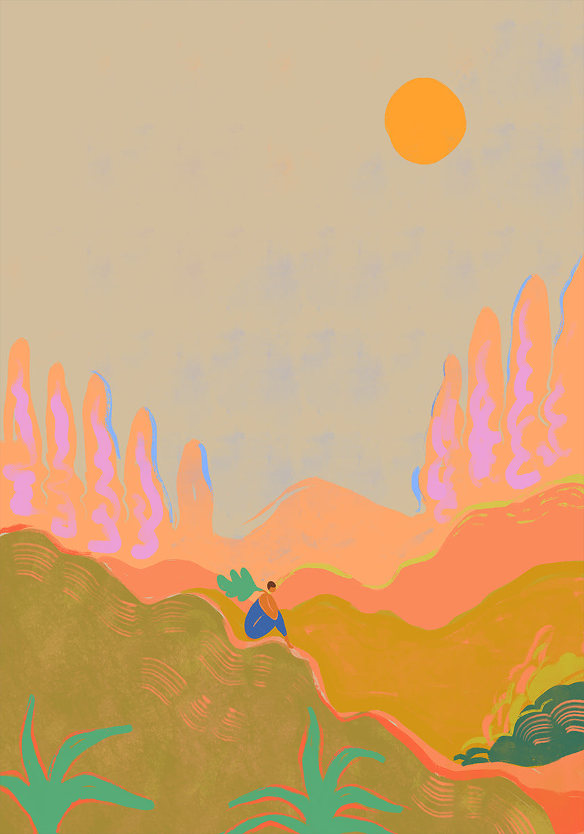 Poster „Wide Open Spaces“.