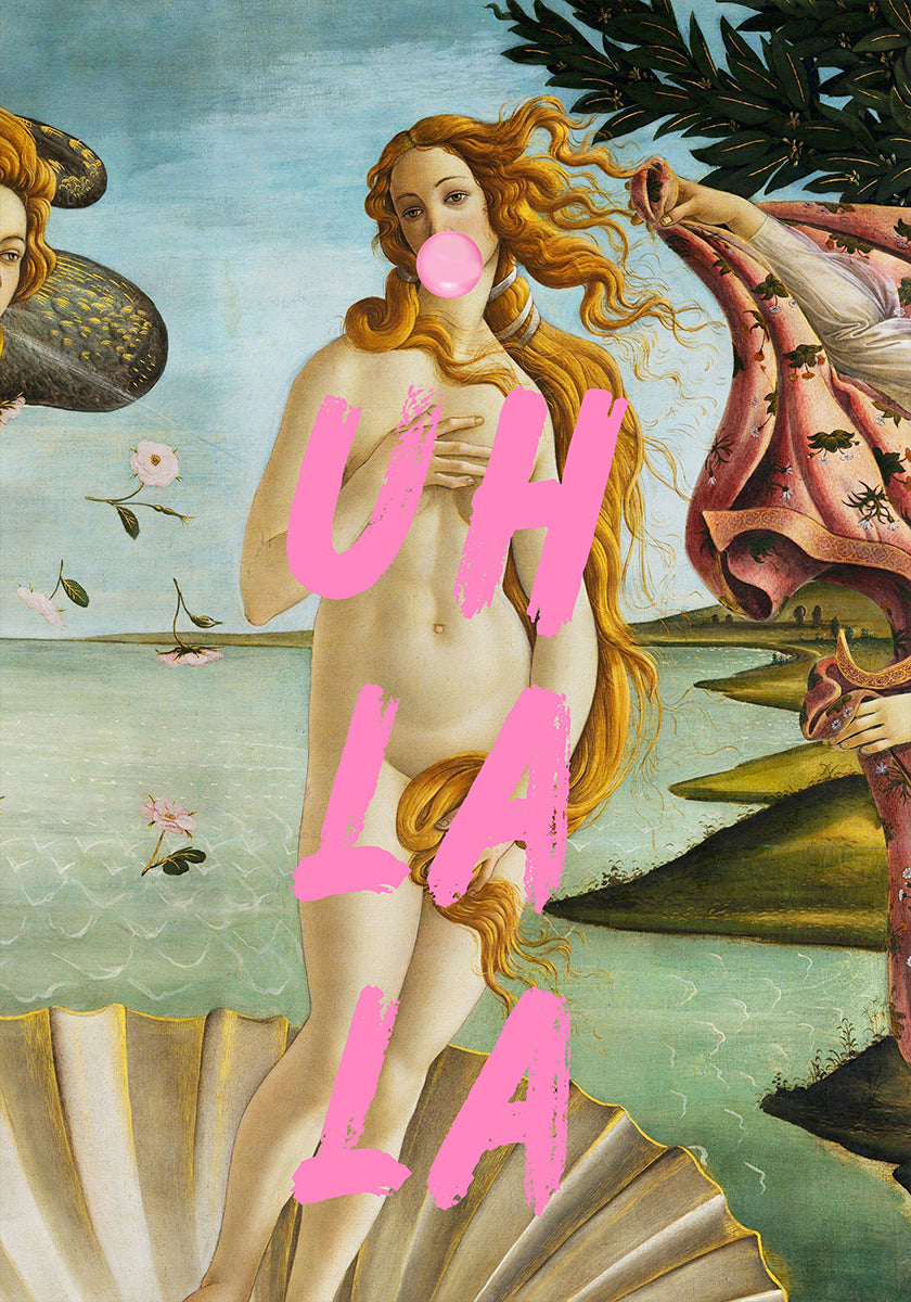 Die Geburt der Venus von Sandro Botticelli / Uh La La (NEU)