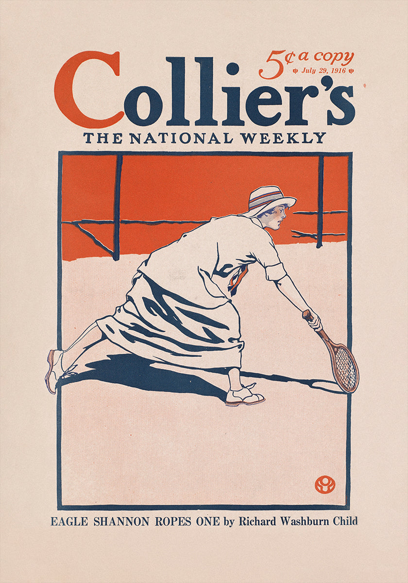 Collier's, die National Weekly, Eagle Shannon Ropes One Poster