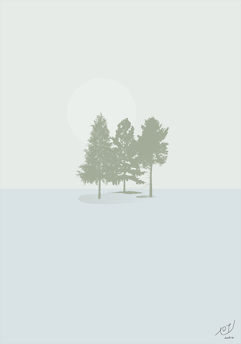 Minimal Forest.png Poster