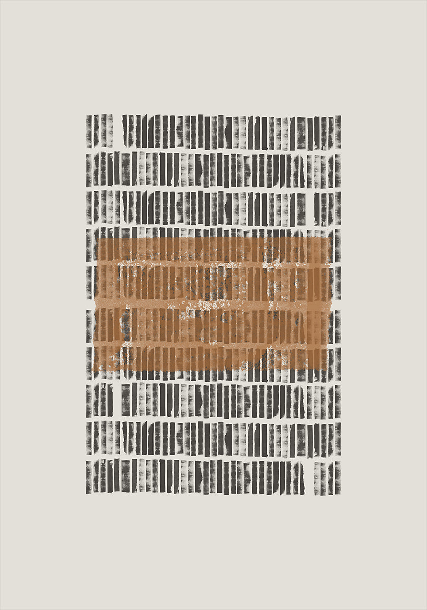 Muster im Kontrast Poster