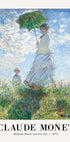 Madame Monet and Her Son 1875 Plakat by Claude Monet - Posterbox.no