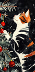 Cats Love the Christmas Tree Plakat - Posterbox