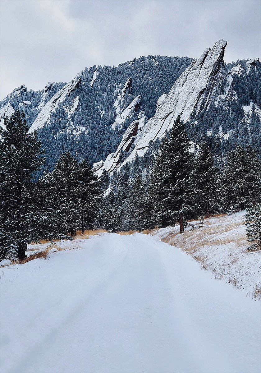 Gefrorenes Flatiron-Poster