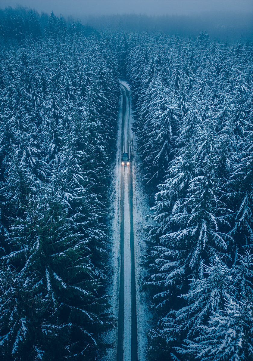 Das längste Winterplakat