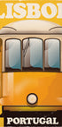 Lisbon Portugal Vintage Travel Poster Plakat - Posterbox