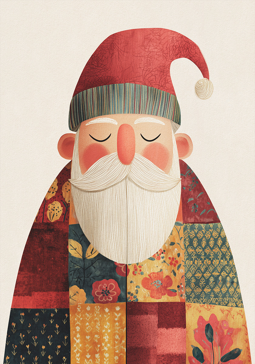 Calm Santa No 2 Plakat - Posterbox