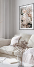 White Spring Flowers Plakat - Posterbox.no