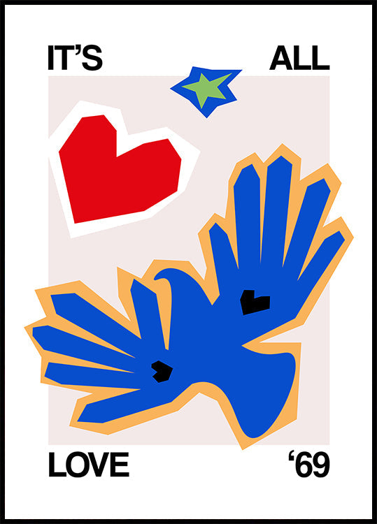 It's All Love '69 Bird Blue (NEU)