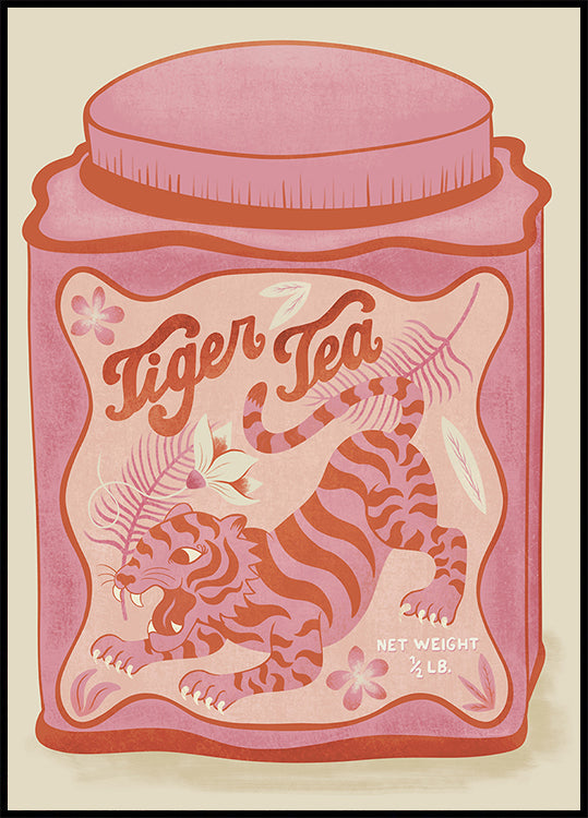Crouching Tiger Tea Plakat - Posterbox
