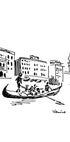 Venice, Italy Art Print With Gondolier On The Grand Canal (NEW) - Posterbox