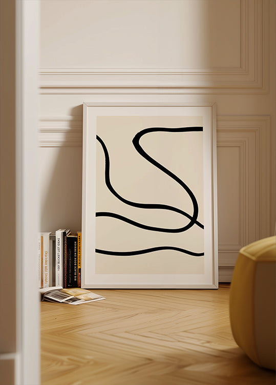 Black Lines 01 (NEW) - Posterbox