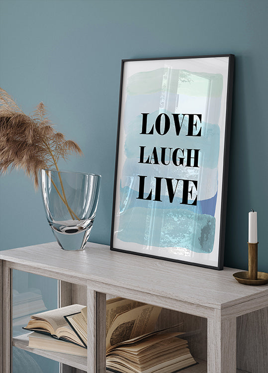 Live Joyfully Always Plakat