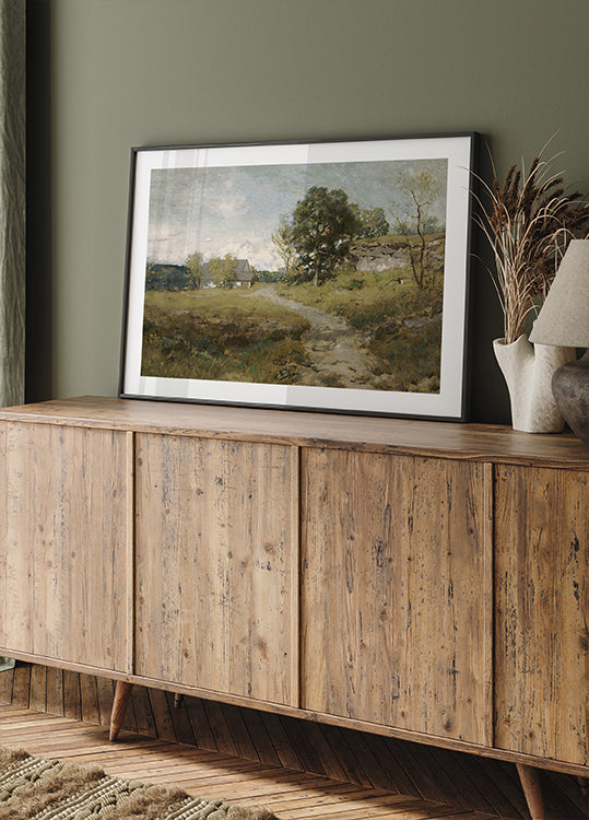Arkville-Landschaft von Alexander H. Wyant Poster