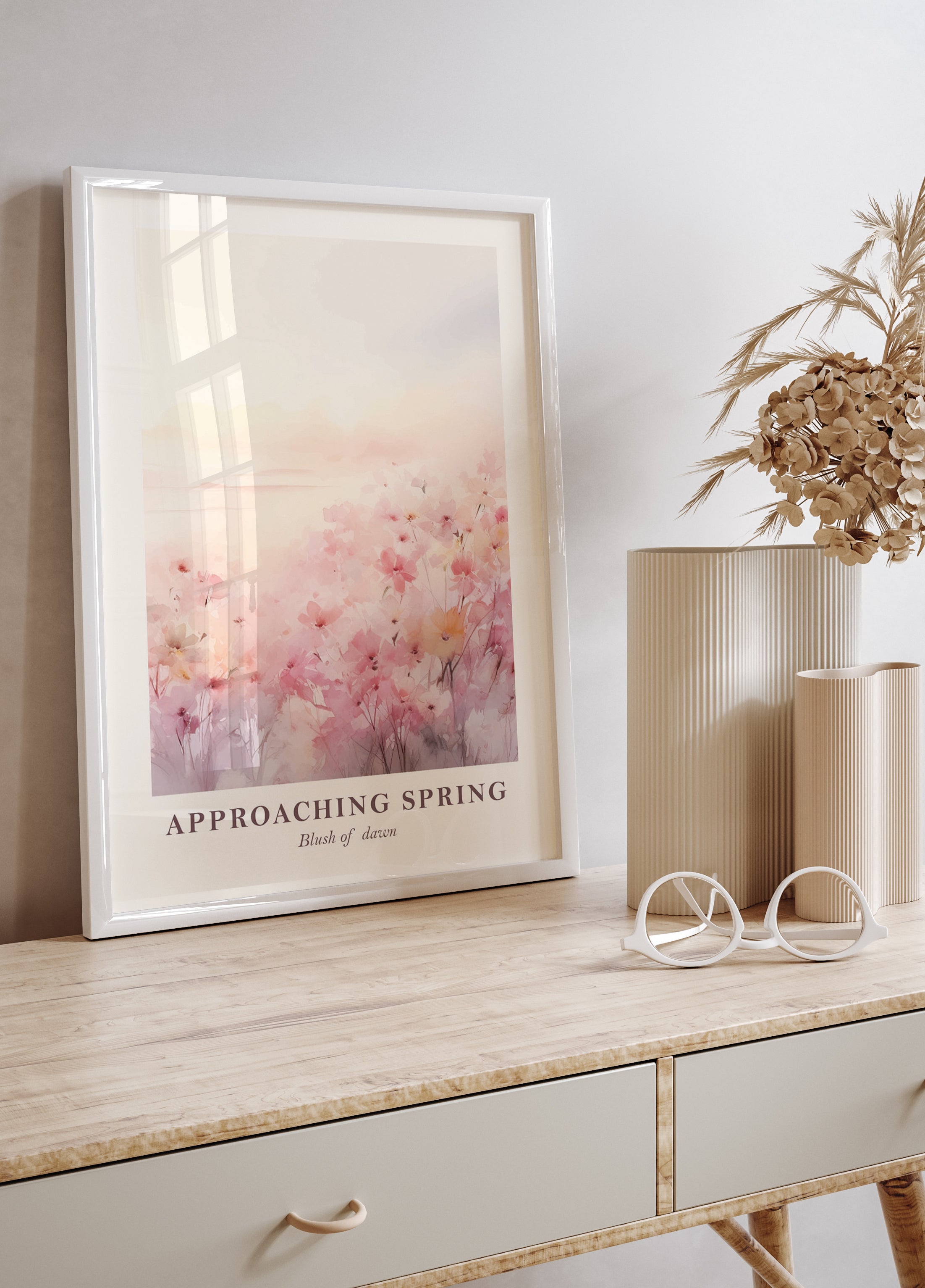 Poster Frühling naht 