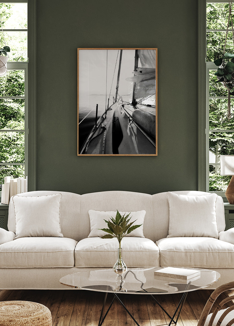 Eine Reise auf einer Yacht Poster 