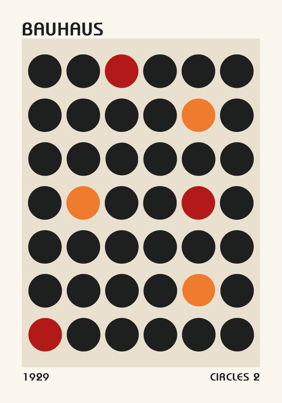 Bauhauskreise 2 Poster 