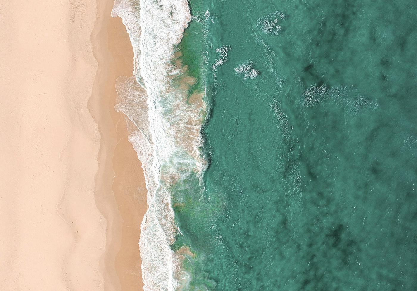 Beach Coastline Plakat - Posterbox.dk