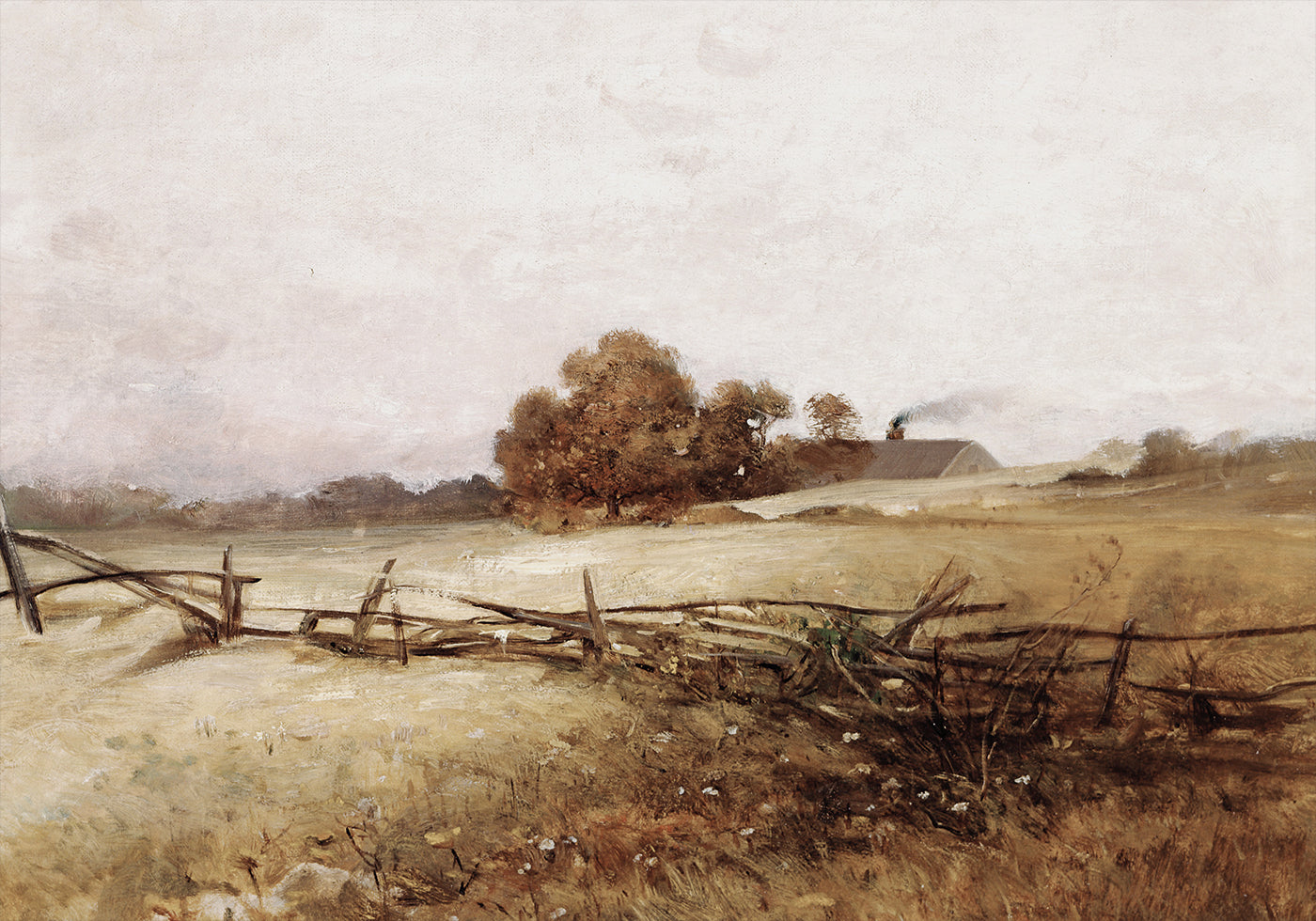 Herbstlandschaft von Charles Ethan Poster 