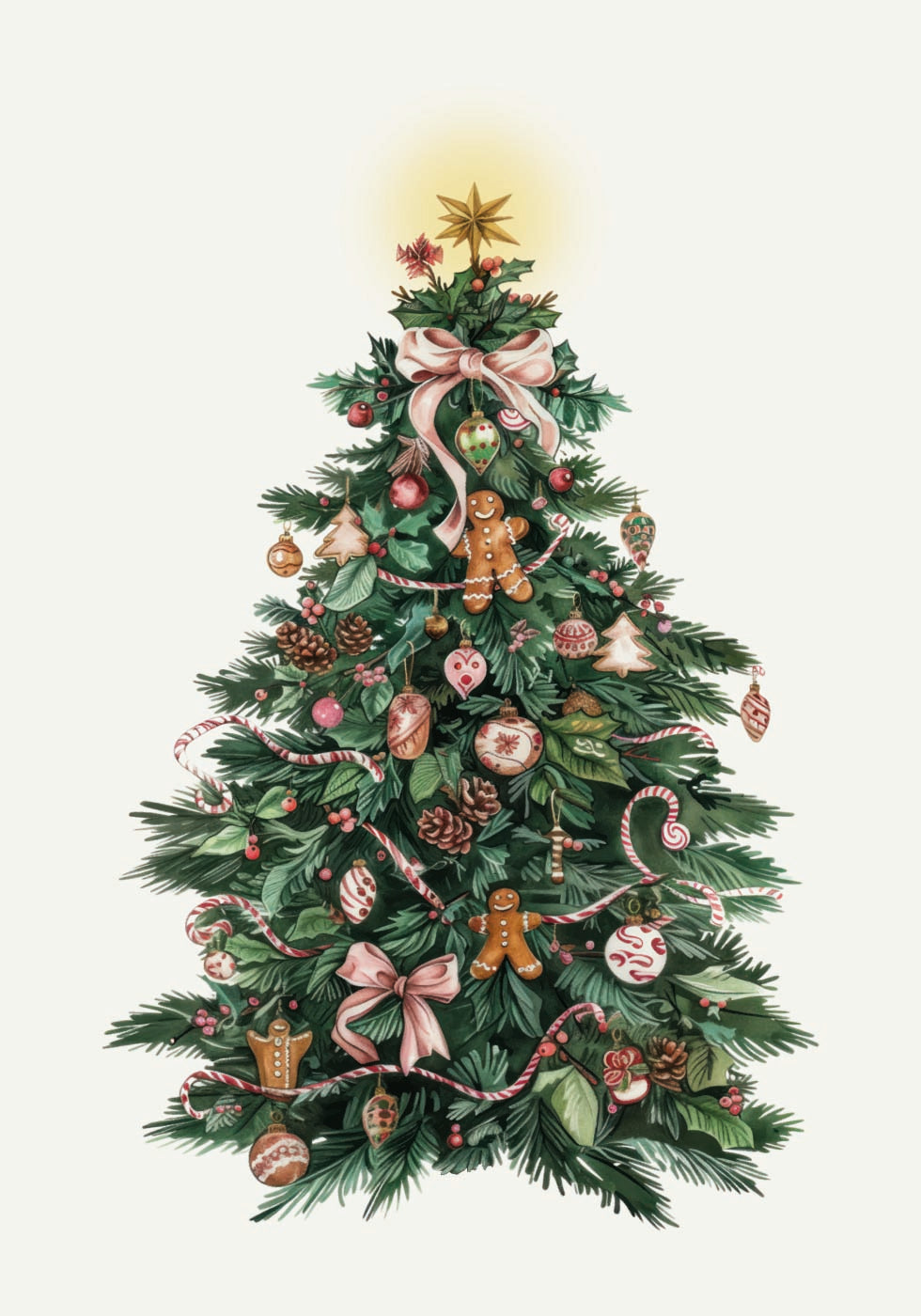 Weihnachtsbaum-Plakat