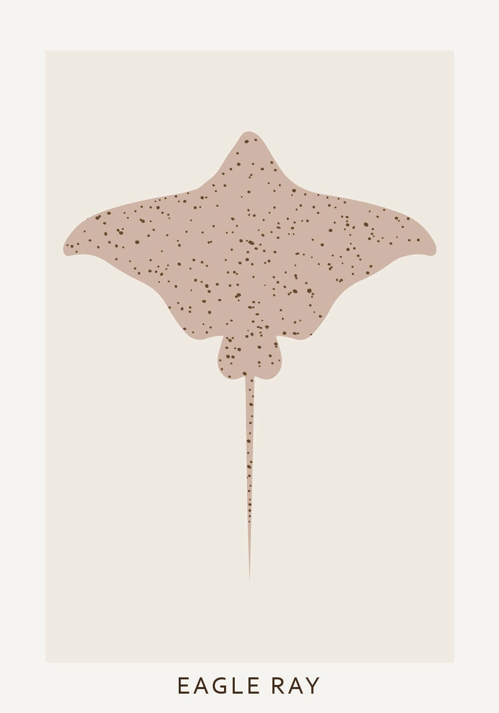 Eagle Ray Plakat - Posterbox.dk