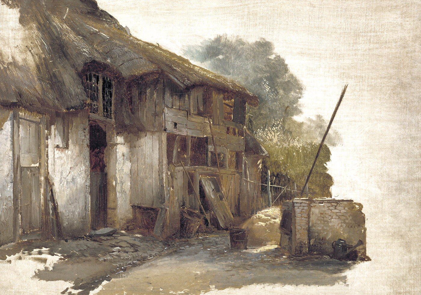 Farmhouse By Hendrik Leys Plakat - Posterbox.dk