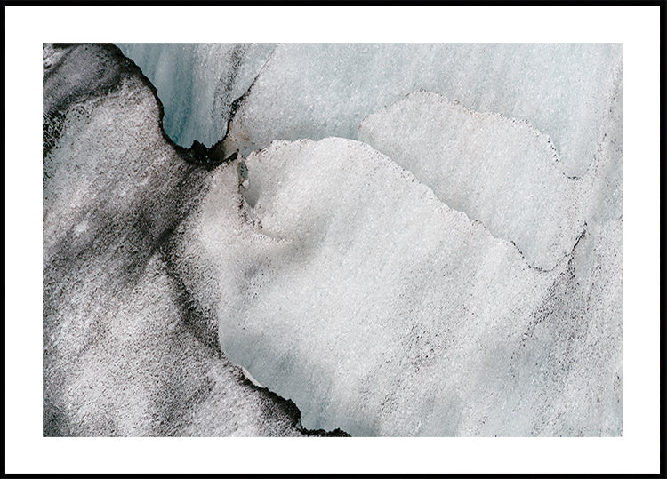 Abstrakte Formen der Landschaft #4 Poster