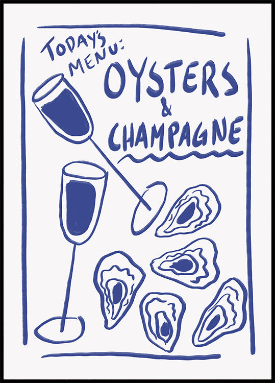 Das heutige Menü-Delight-Poster