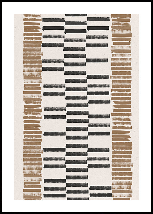 Striped Harmony Plakat