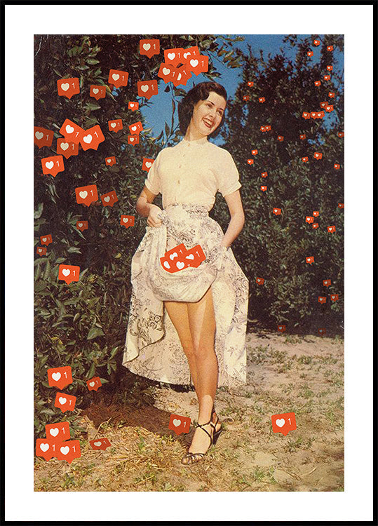 Der Obstgarten von mir Poster