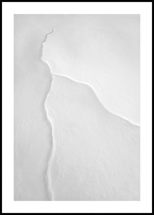 Winterlandschaftsplakat