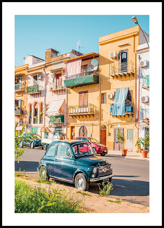 Palermo-Straßenplakat