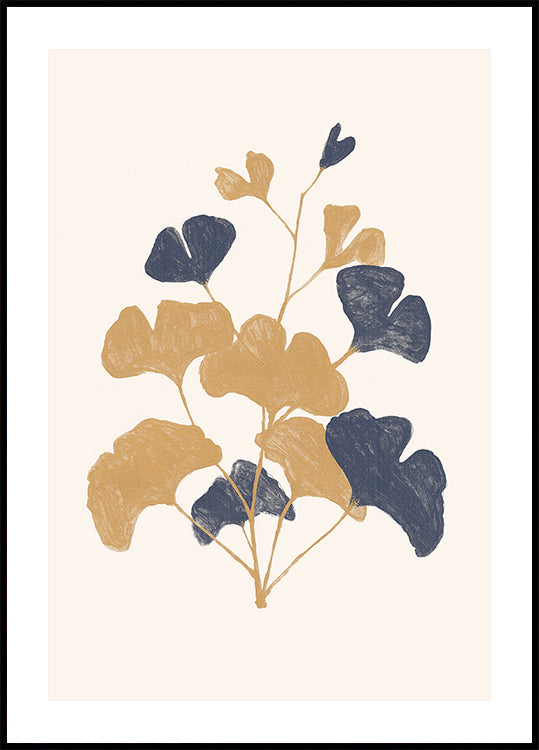 Goldener Ginko